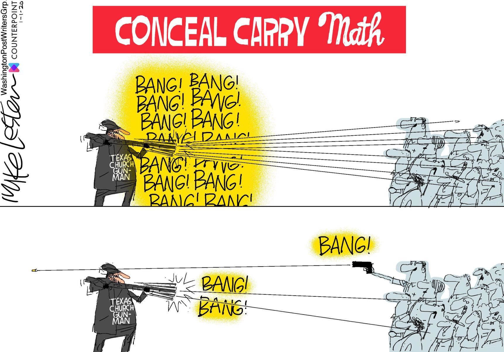 Mike Lester cartoon